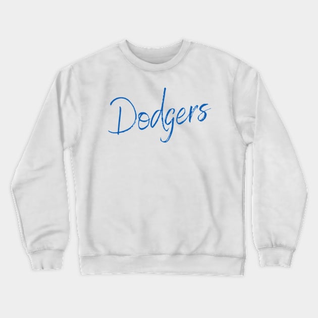 dodgers Crewneck Sweatshirt by soft and timeless